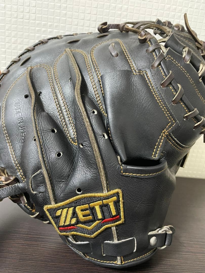本日限定‼️ ZETT 硬式野球グローブ ブラック 右投げ用