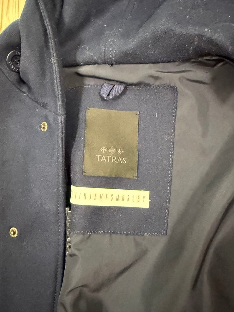 美品タトラスx KEVIN JAMES MORLEY ウールナイロンコー