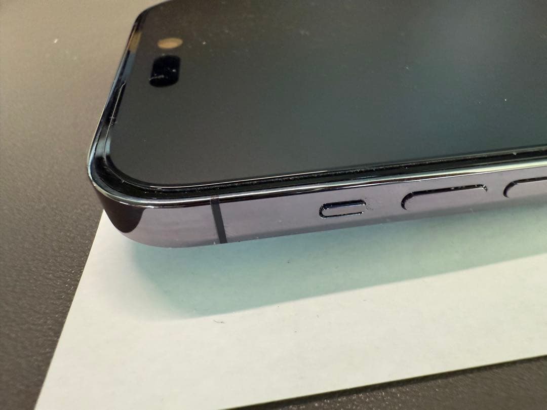 【ジャンク】Apple iPhone 14 Pro パープル 本体