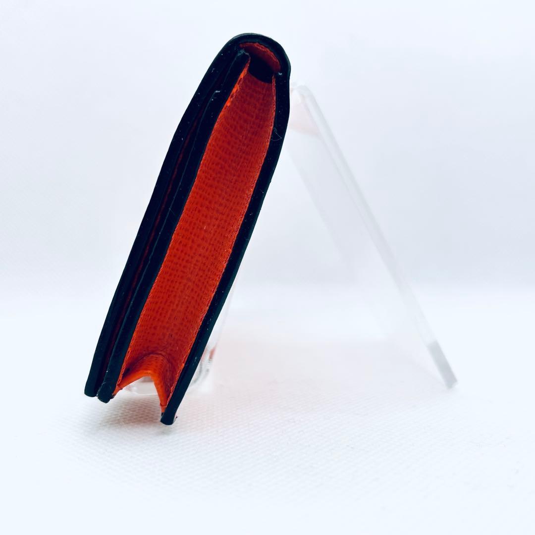 Valextra ヴァレクストラ 名刺入れ カードケース オレンジ