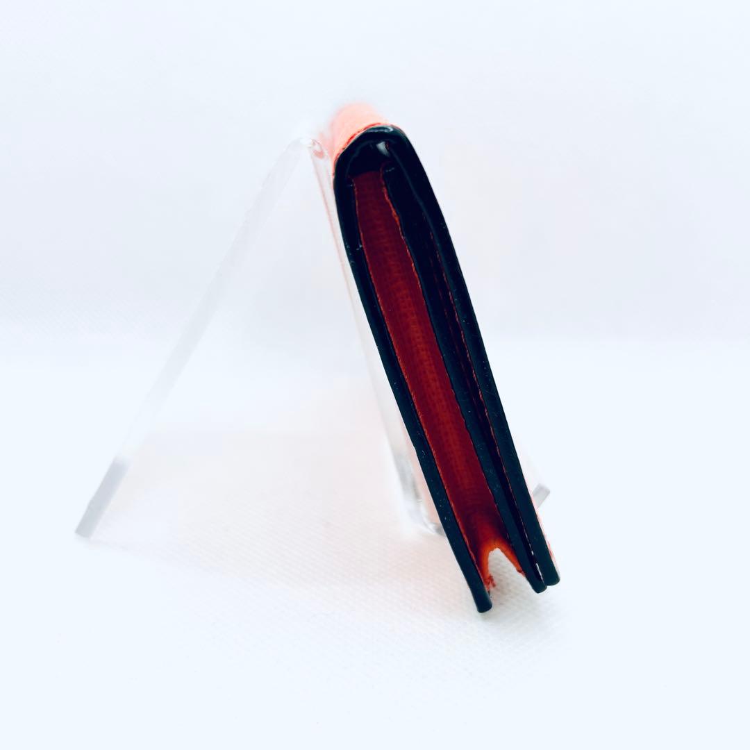 Valextra ヴァレクストラ 名刺入れ カードケース オレンジ