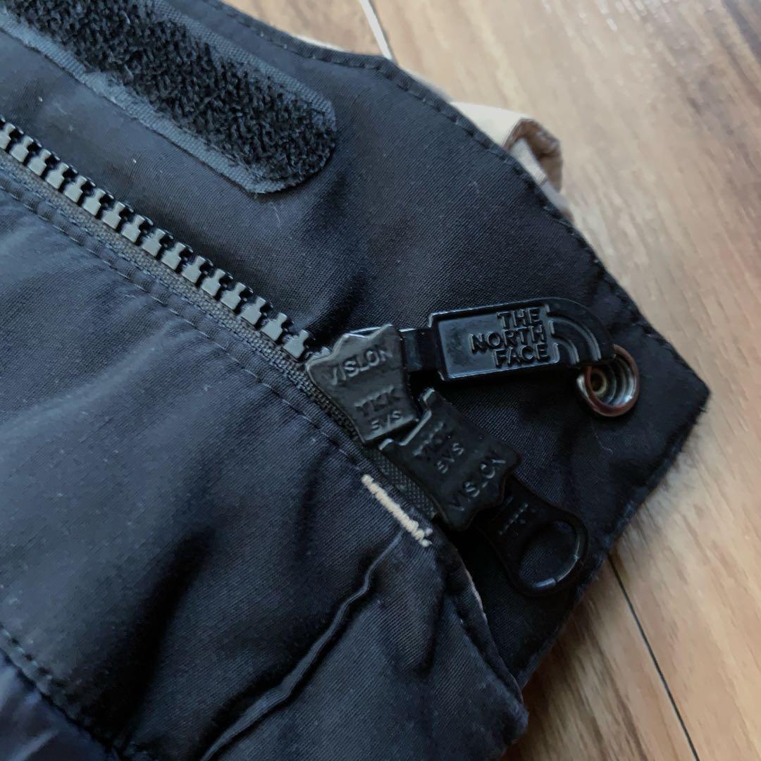 LノースフェイスVXベージュマクマードダウンジャケットパーカーファー付