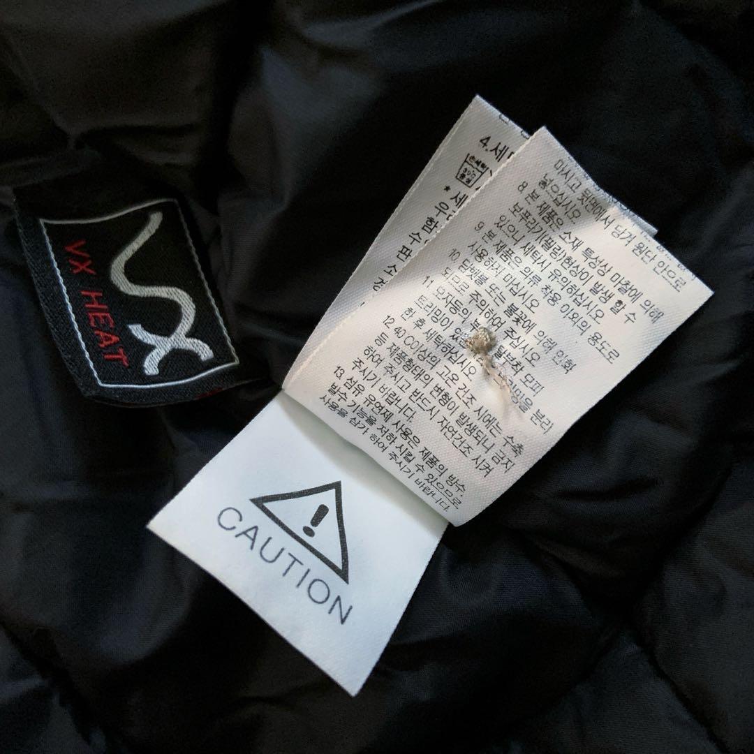 LノースフェイスVXベージュマクマードダウンジャケットパーカーファー付