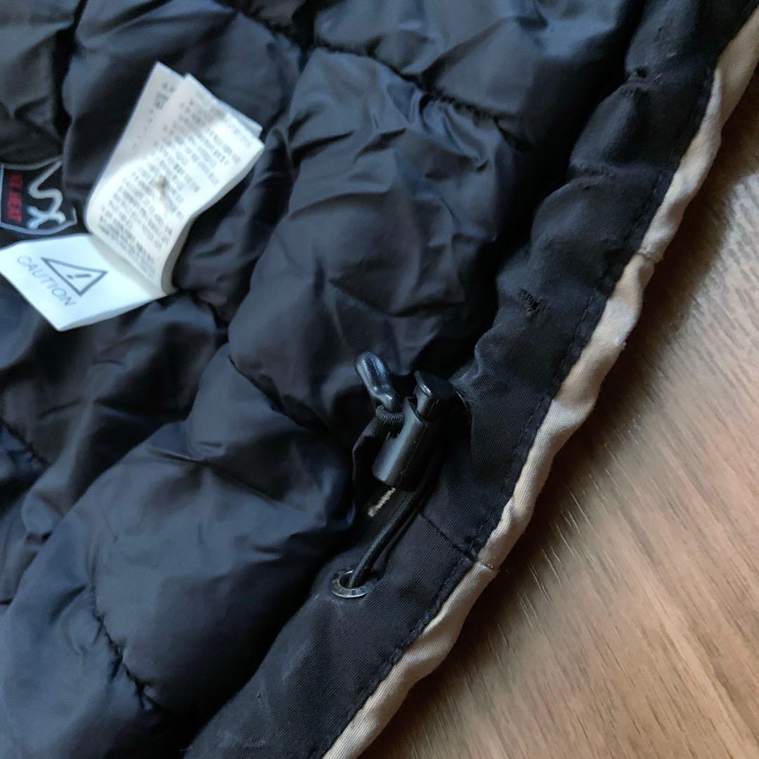 LノースフェイスVXベージュマクマードダウンジャケットパーカーファー付