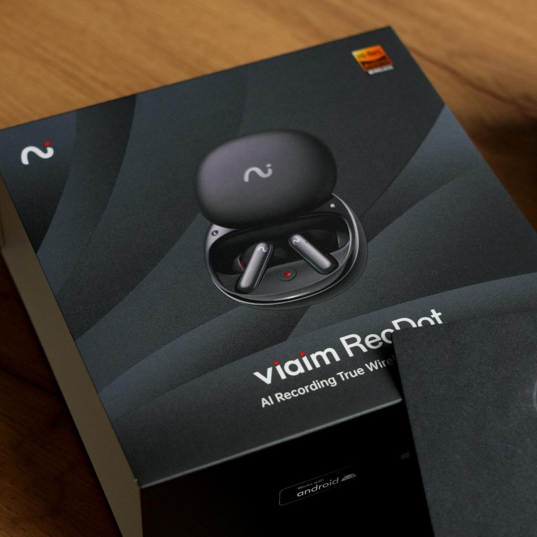 【ほぼ未使用】viaim RecDot & NoteKit AIボイスレコーダー