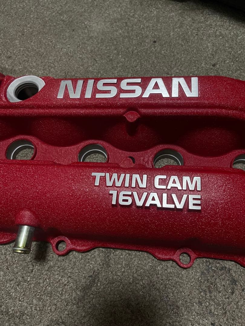 s15 14 シルビアsr20de用タペットカバー結晶塗装済み品新品パッキン類付