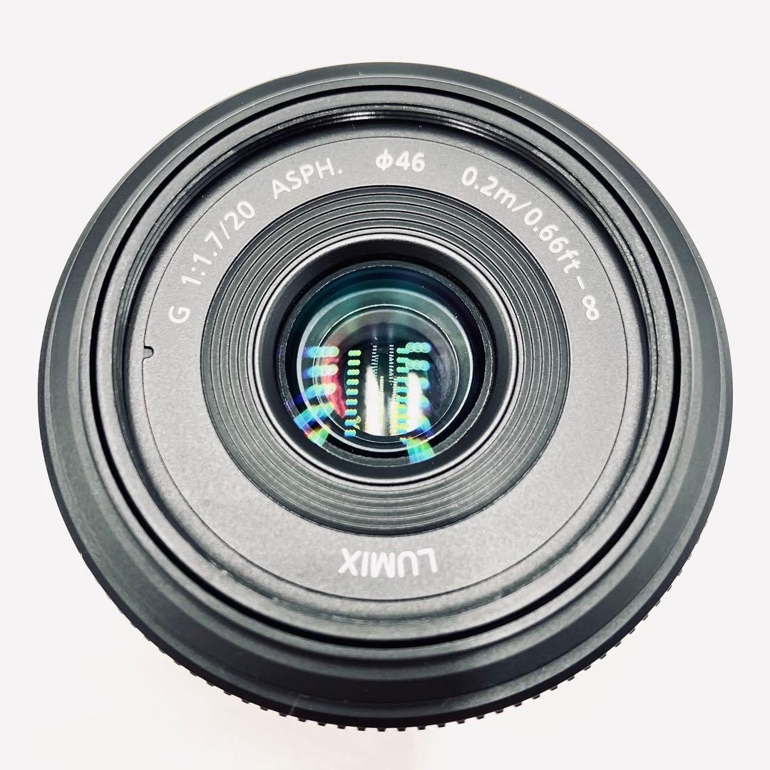 Panasonic H-H020 20mm F1.7 単焦点レンズ