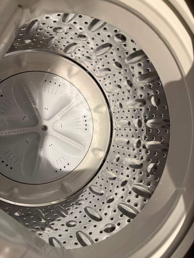 【くぅた】縦型 7kg 全自動洗濯機 MAXZEN JW70WP01BK