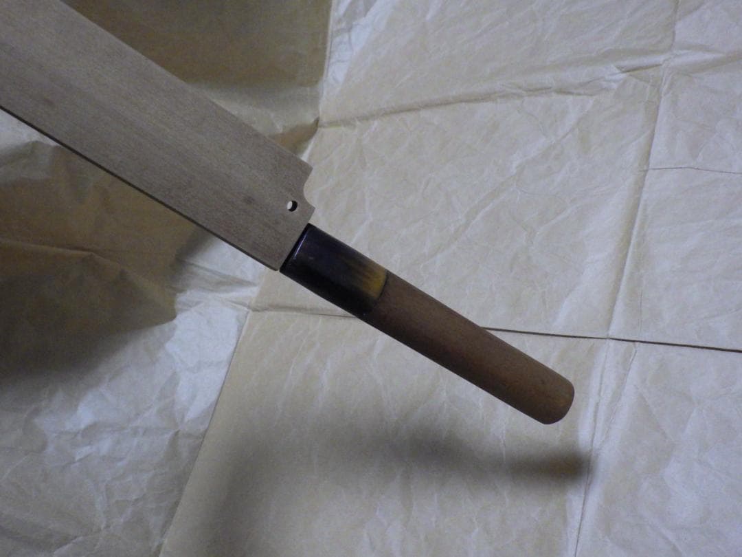 K*a様 本焼★正本フグ引き包丁刃渡り290ｍｍ★水焼★鞘付属★