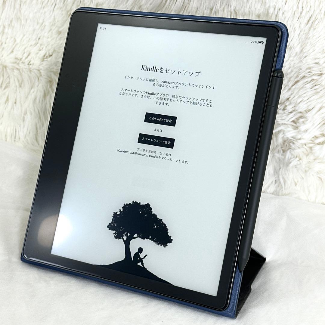 Kindle Scribe 64GB 2022 プレミアムペン＋レザーカバー