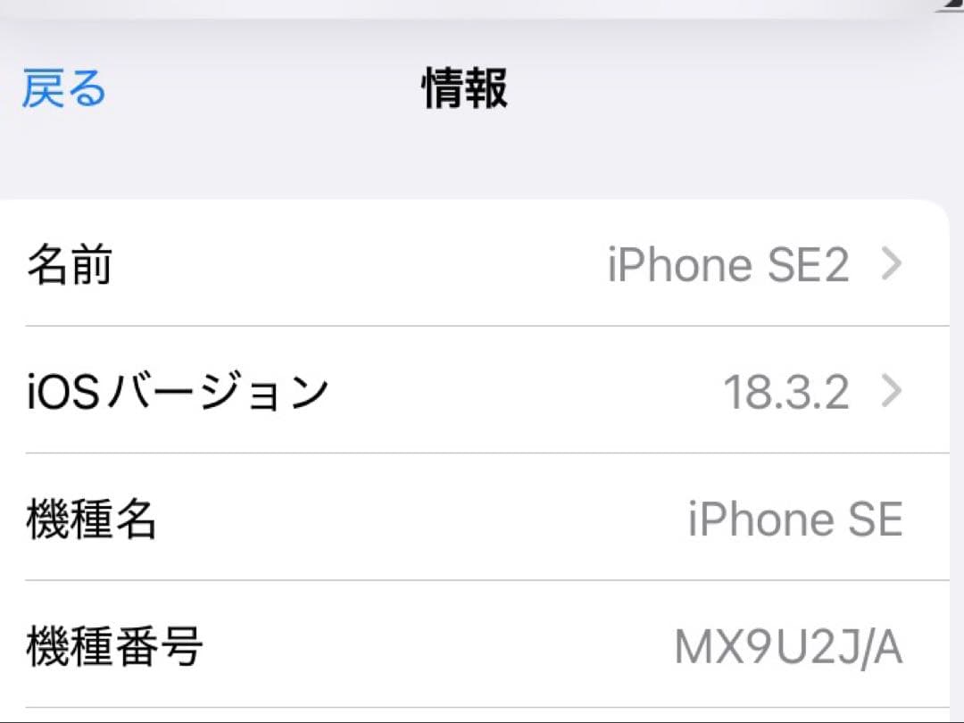 iPhone SE 第2世代 64GB 本体 SIMフリー