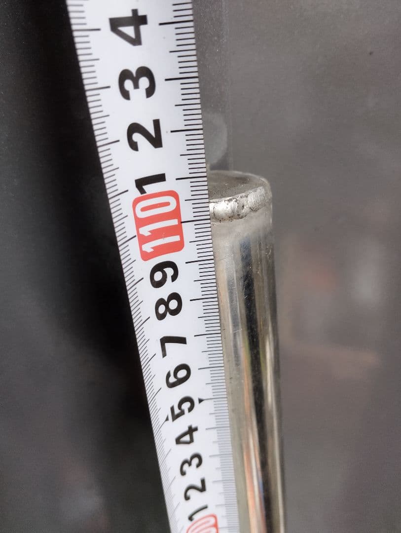 ステンレス製バンパーポール2本セット!!