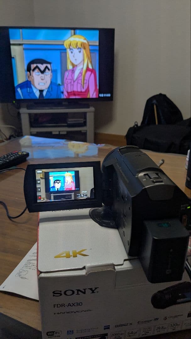 【美品】SONY FDR-AX30 4Kビデオカメラ本体