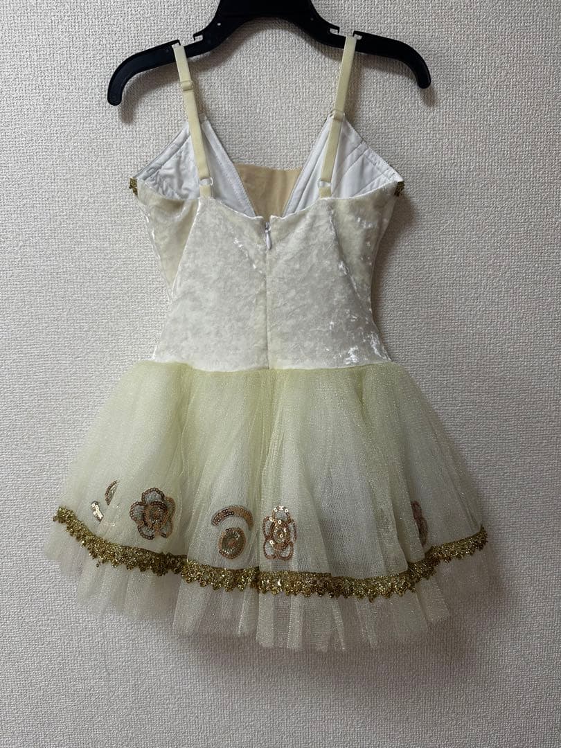 バレエ衣装 クリーム色 チュール スカート