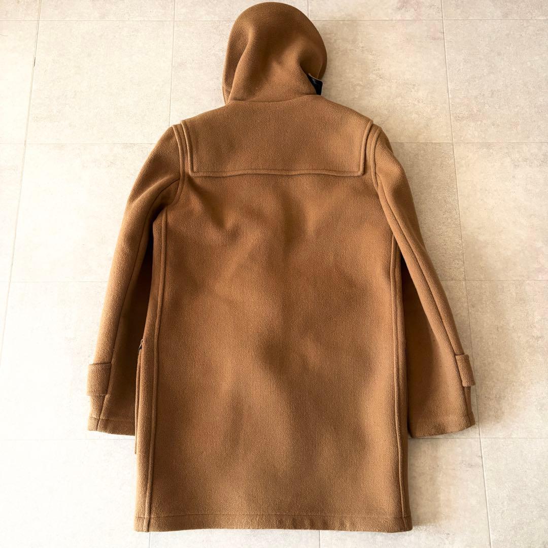 Gloverall グローバーオール ダッフルコート S キャメル チェック