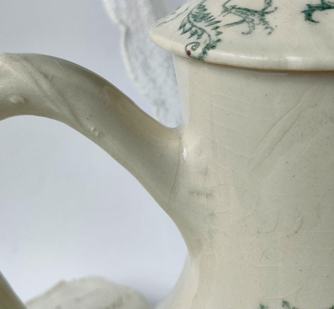 希少　美品　ジアン　RINCEAUX　ポット　フランスアンティーク