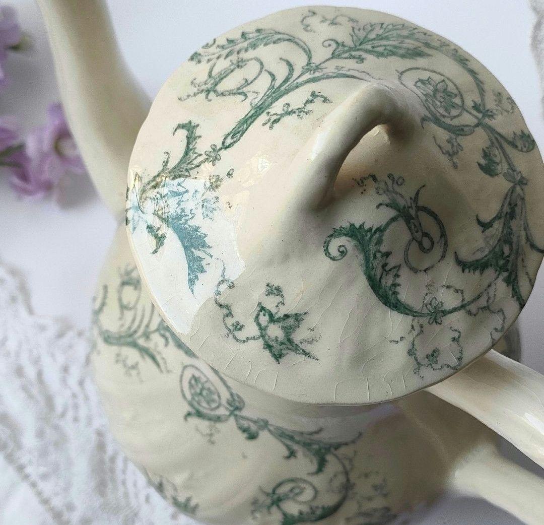 希少　美品　ジアン　RINCEAUX　ポット　フランスアンティーク