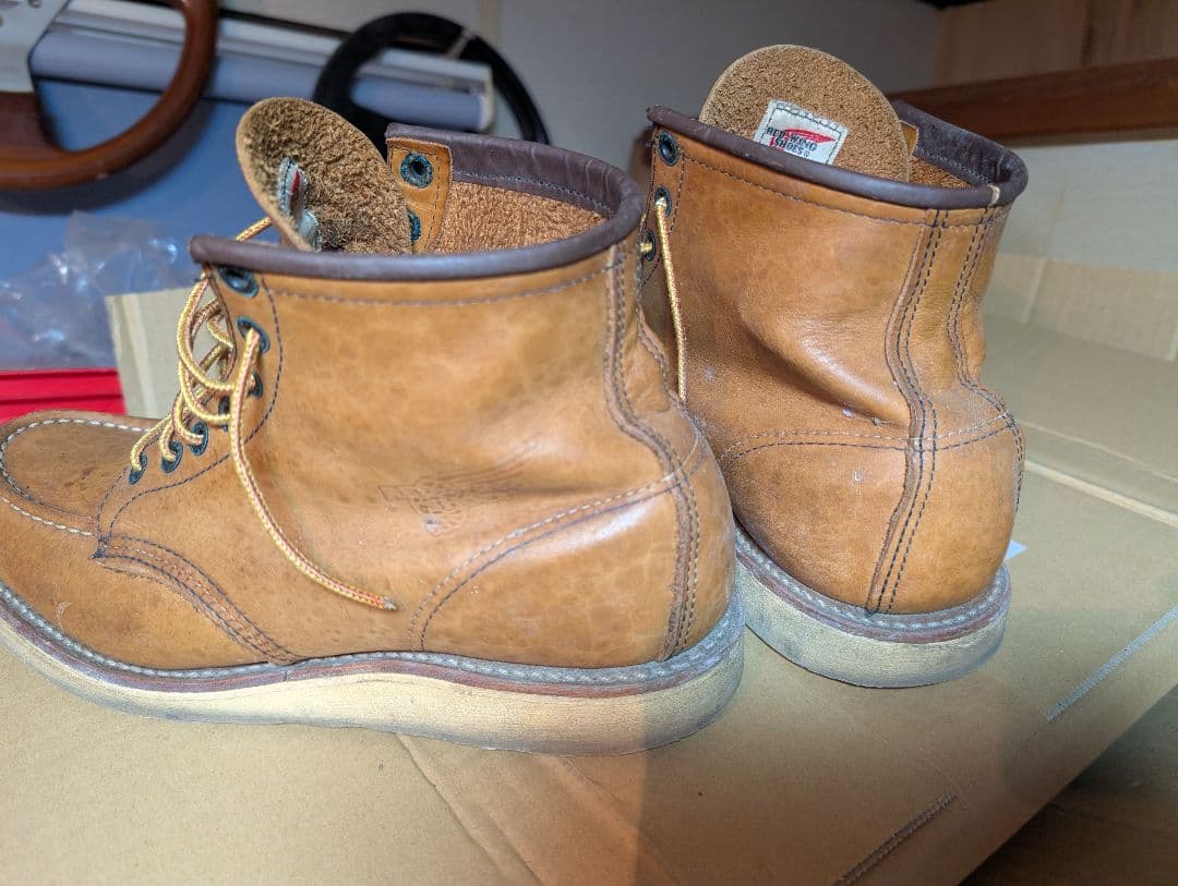 REDWING　レッド・ウィング　ブラウンレザー エンジニアブーツ　875