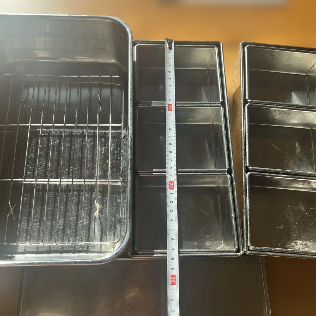 ステンレス　調理用バット　容器セット　タッパ　業務用