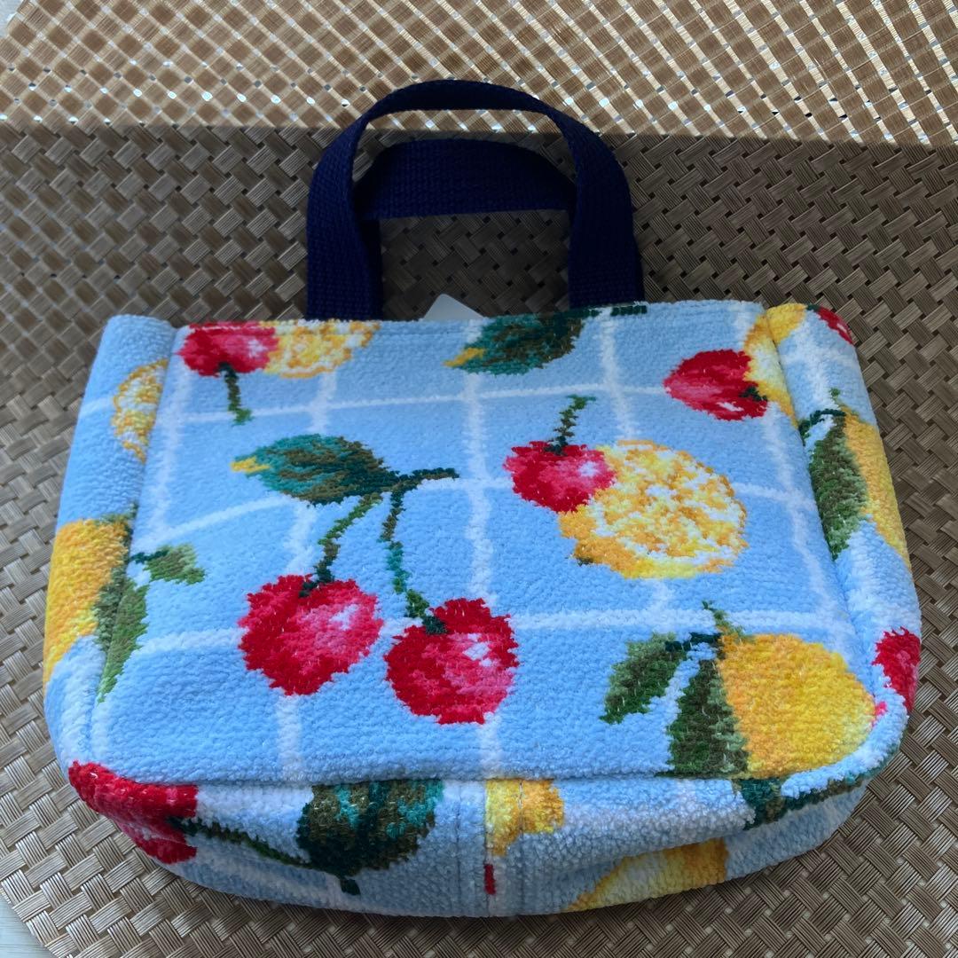 FEILER×JALショッピングスウィングチェリー＆シチリアーノ柄 ミニバッグ