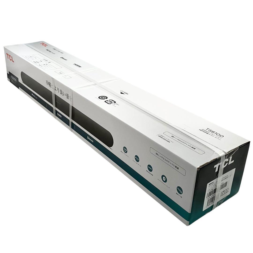 【新品】 TCL 2.0ch サウンドバー TS6100 スピーカー ブラック