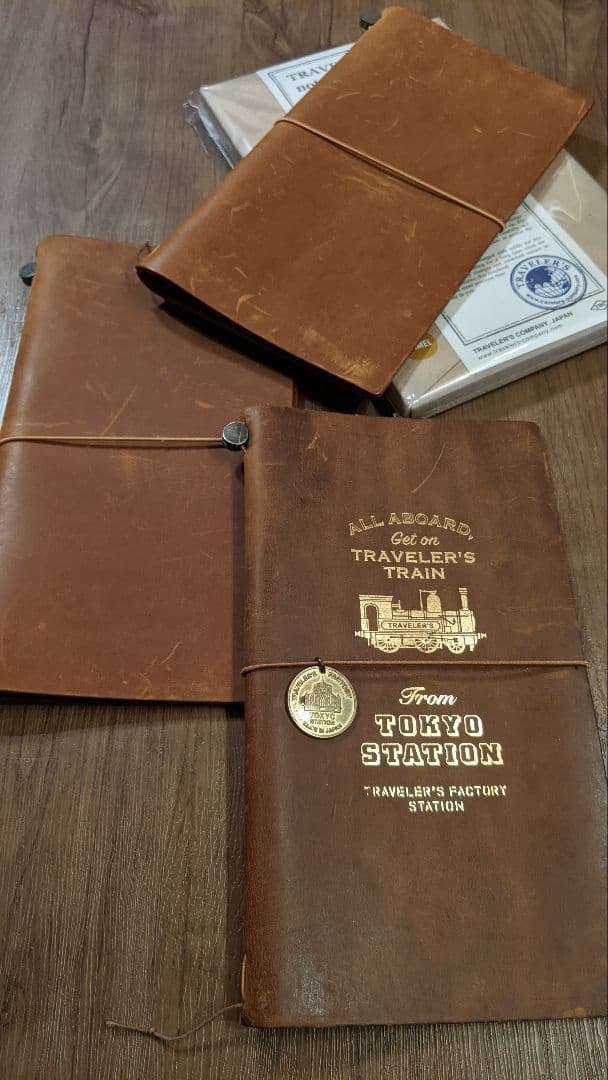 トラベラーズノート　キャメルカラーコレクション大放出！！