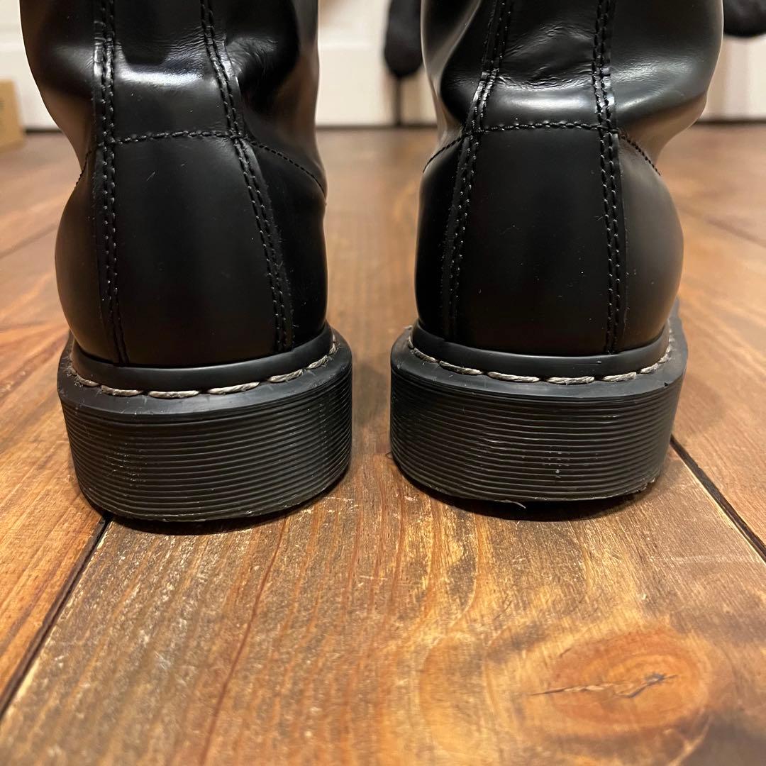 ドクターマーチン　UK7 us8 ホワイトステッチ　白ステッチ