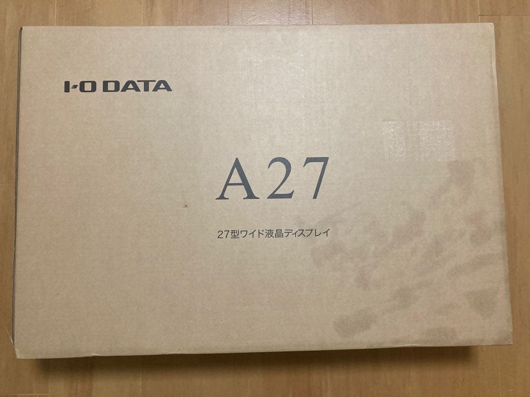 I-O DATA A27 27インチワイド液晶ディスプレイ本体