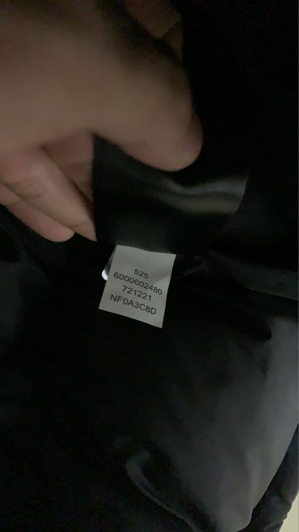 THE NORTH FACE 700 ブラックダウンジャケット