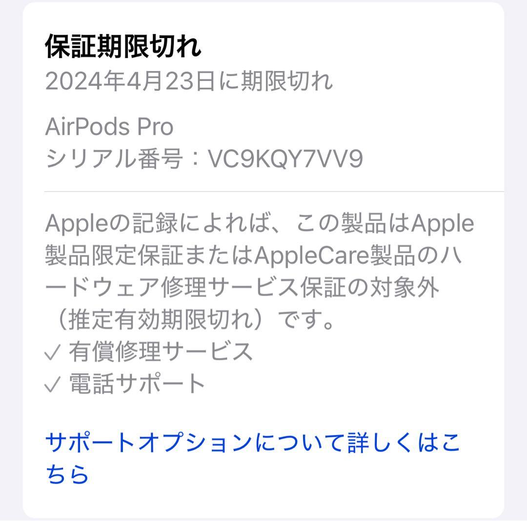 AirPods Pro 第二世代　ライトニングタイプ