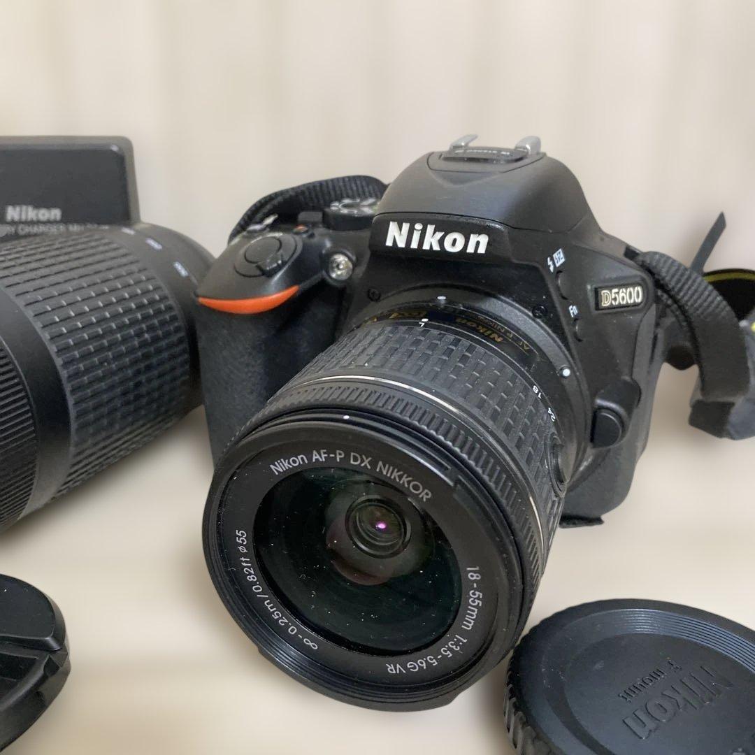デジタルカメラ Nikon D5600 ,AF-P DX 18-55,70-300