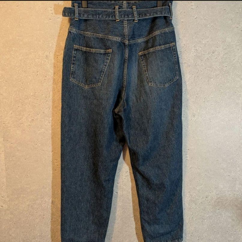 【doublet】SILK DENIM WIDE TAPERED TROUSER