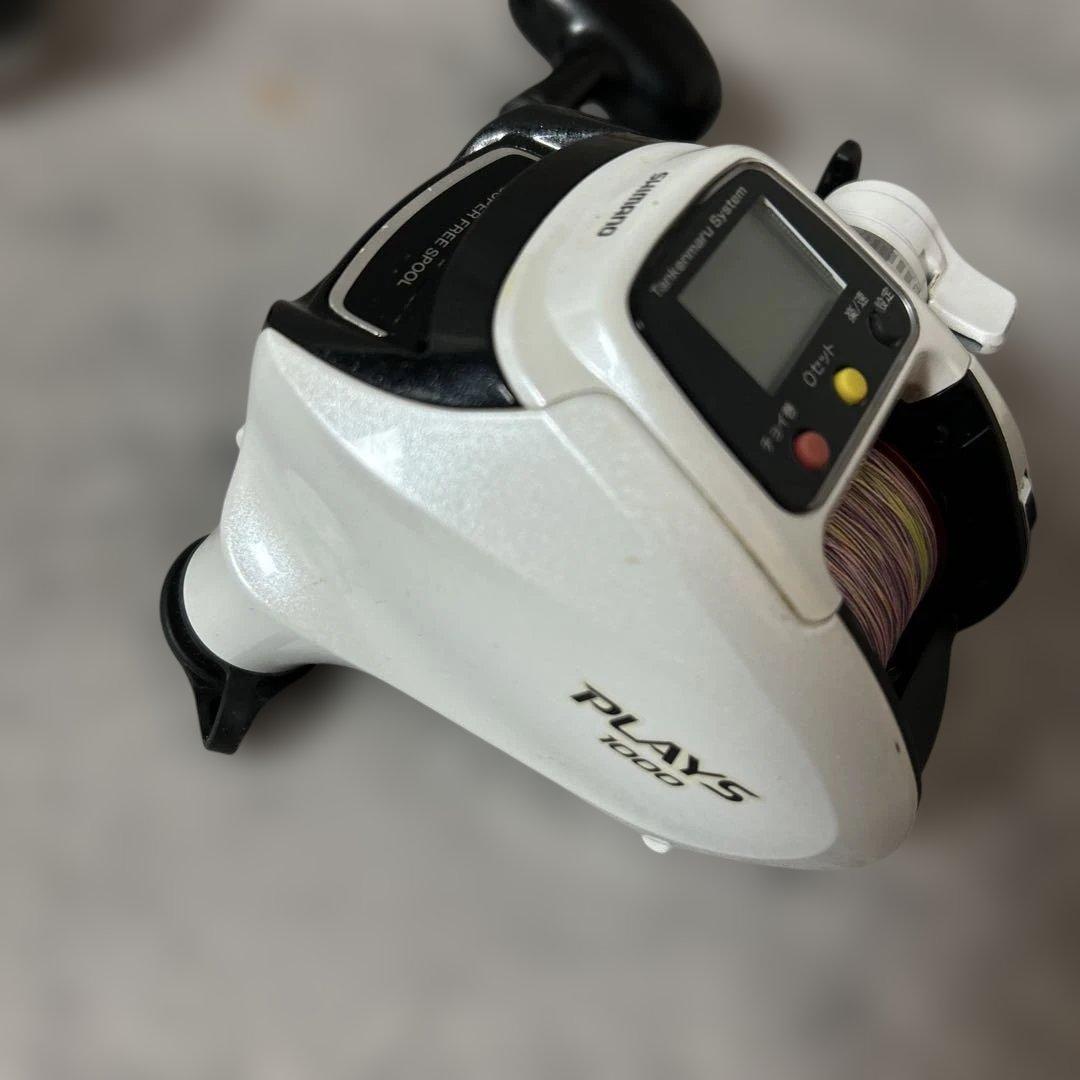 【美品】シマノ 12プレイズ1000 電動リール SHIMANO PLAYS