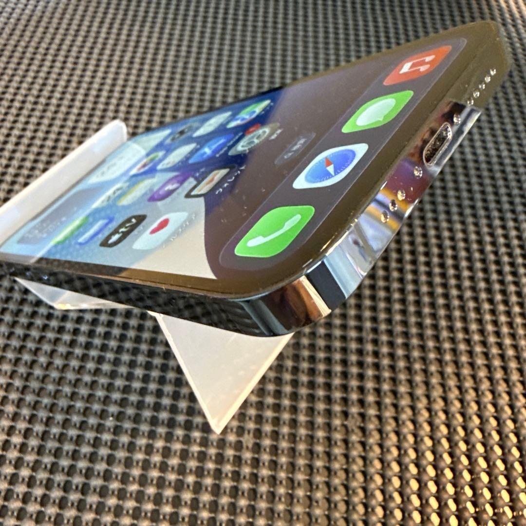 iPhone 12Pro 256GB ブルー SIMフリー バッテリー100%