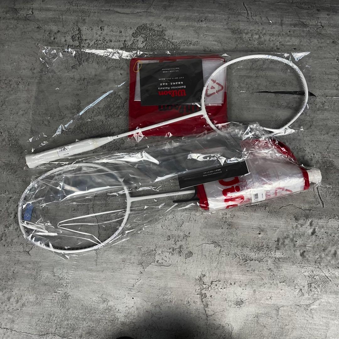 Wilson VERTEX 3000 バドミントンラケット 新品未使用 2本