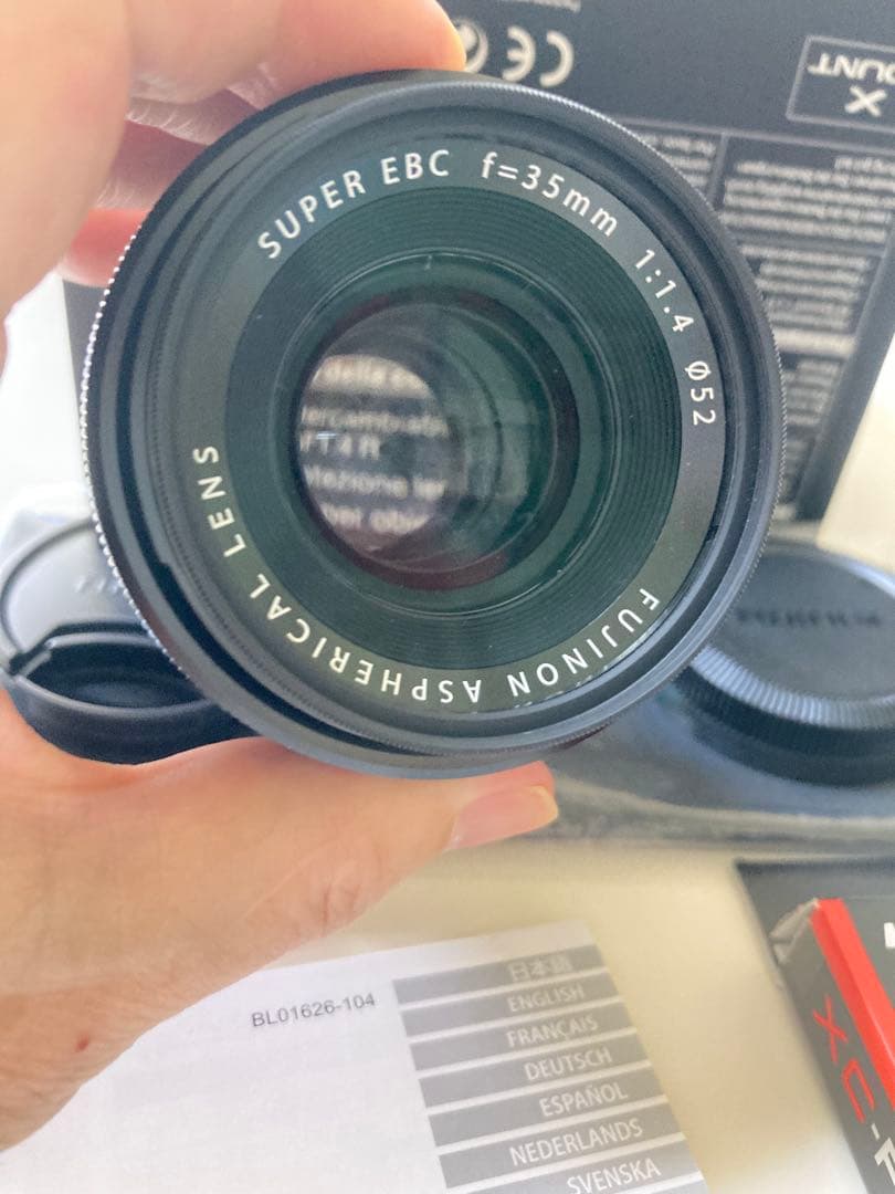 FUJIFILM XF35mm F1.4 R レンズ