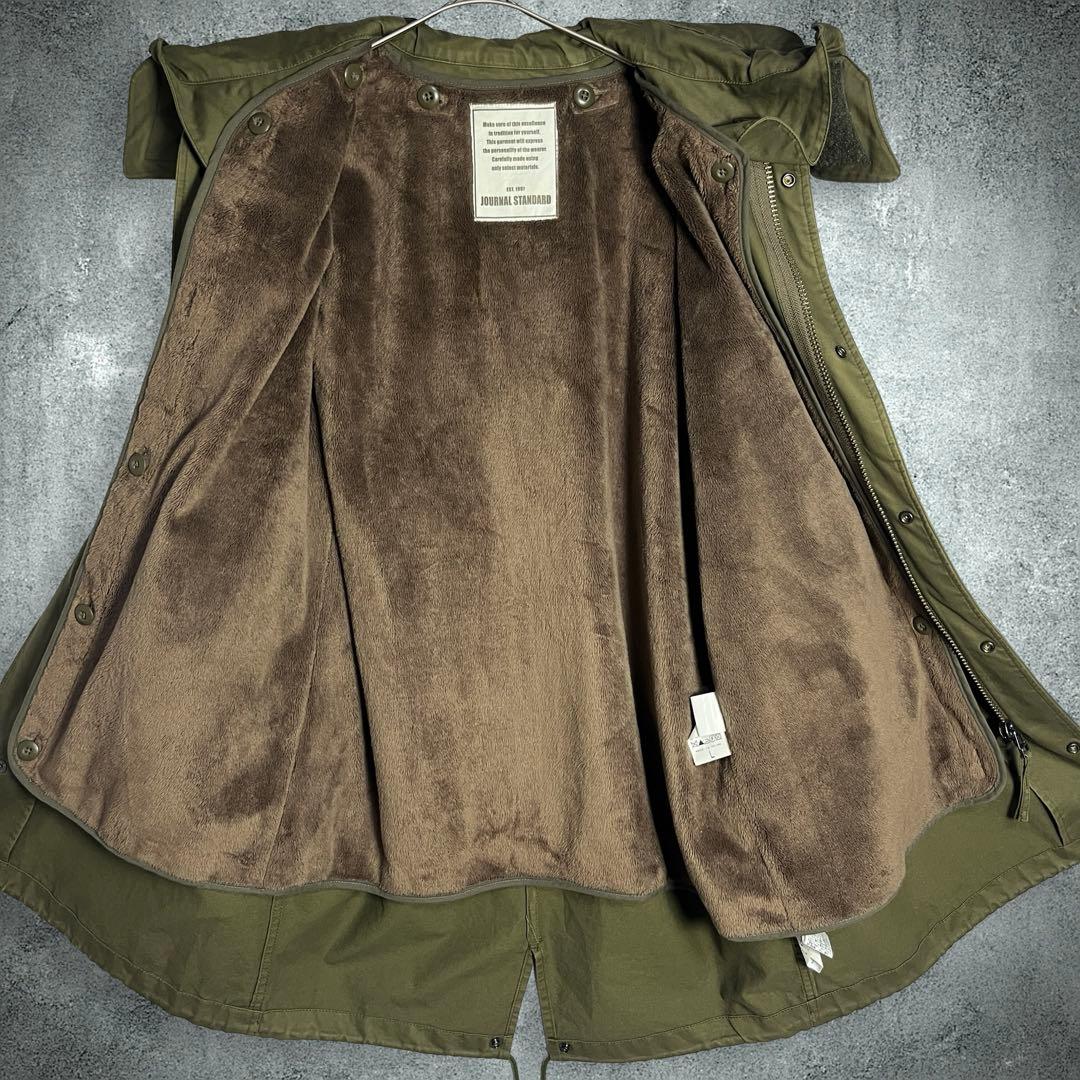 ジャーナルスタンダード モッズコート フィッシュテールパーカー L 美品