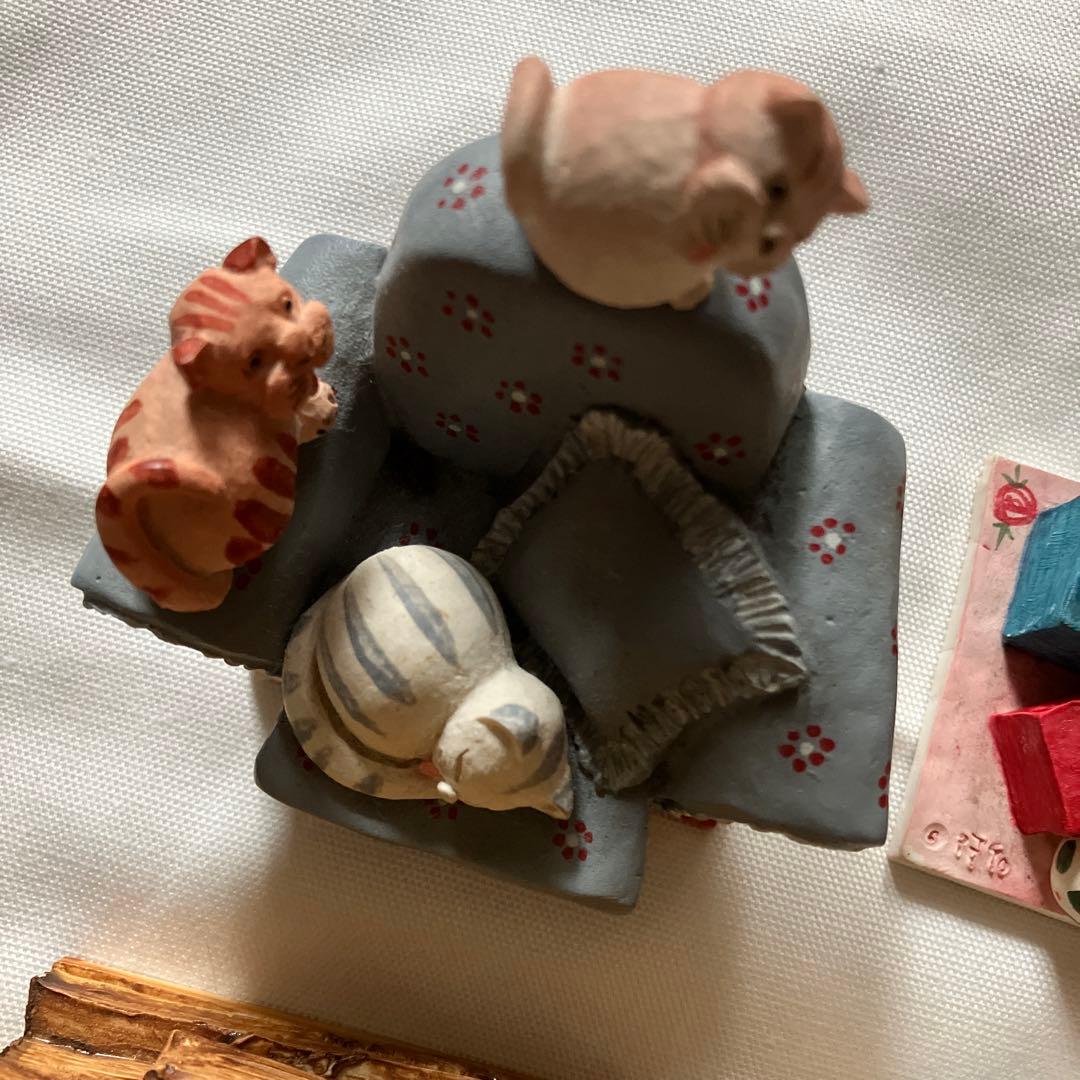 猫　置物　フィギュア　オブジェ