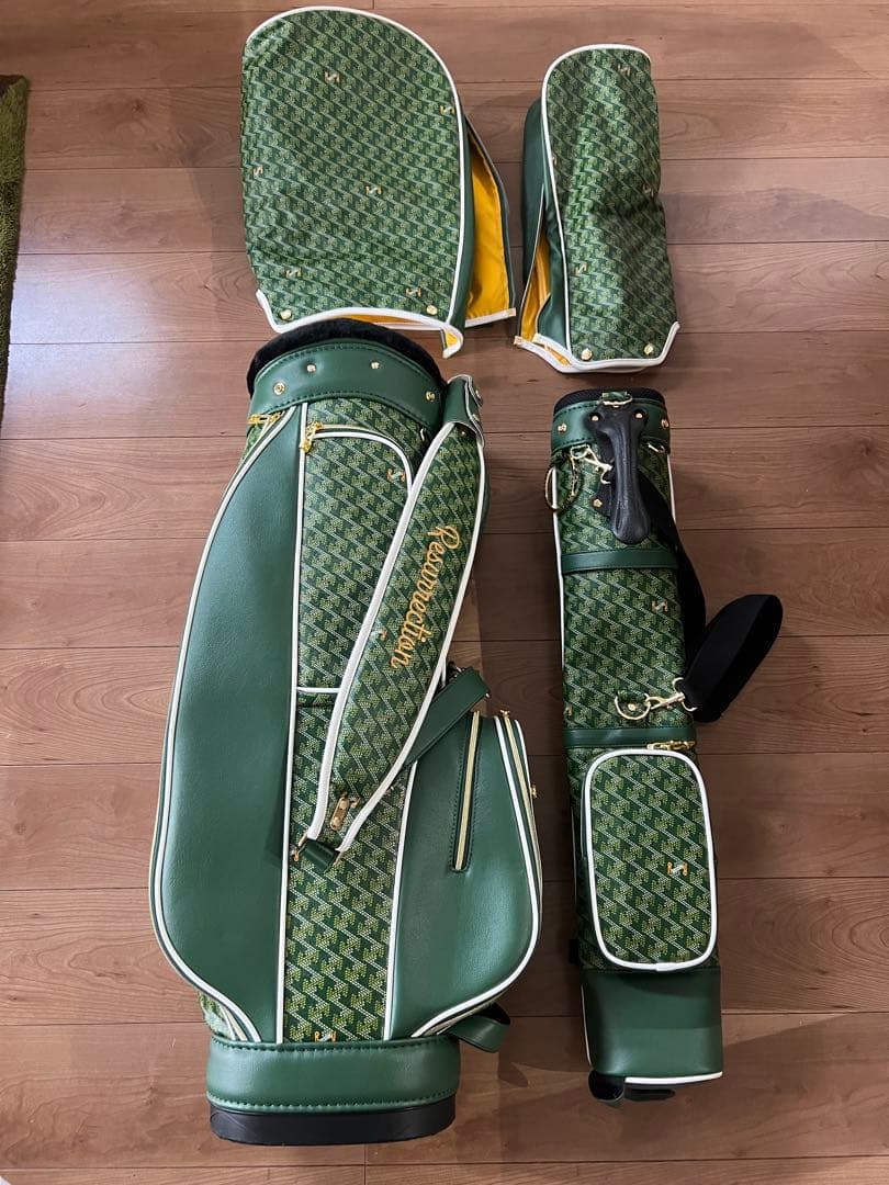 ◉極美品　レザレクション　キャディーバッグとクラブケースのセット　ラリーナ