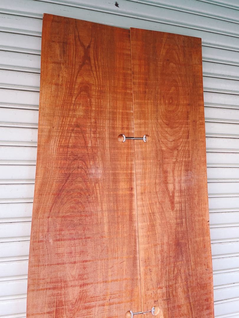 天然欅　剥ぎ合わせ　アンティークダイニングテーブル/デスク/テーブル