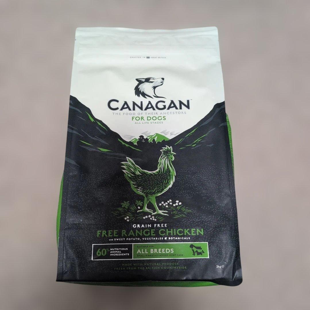 CANAGAN カナガン ドッグフード 2kg 3袋 チキン グレインフリー