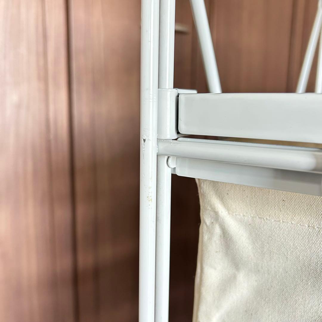 ま*ー様 無印良品　スチールユニット（帆布）バスケットセット シェルフ　グレー