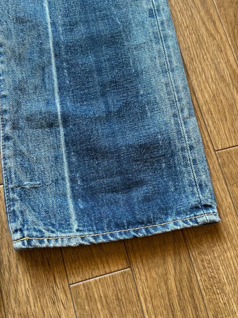 アメリカ製 RRL ダメージ加工デニム W31ダブルアールエル