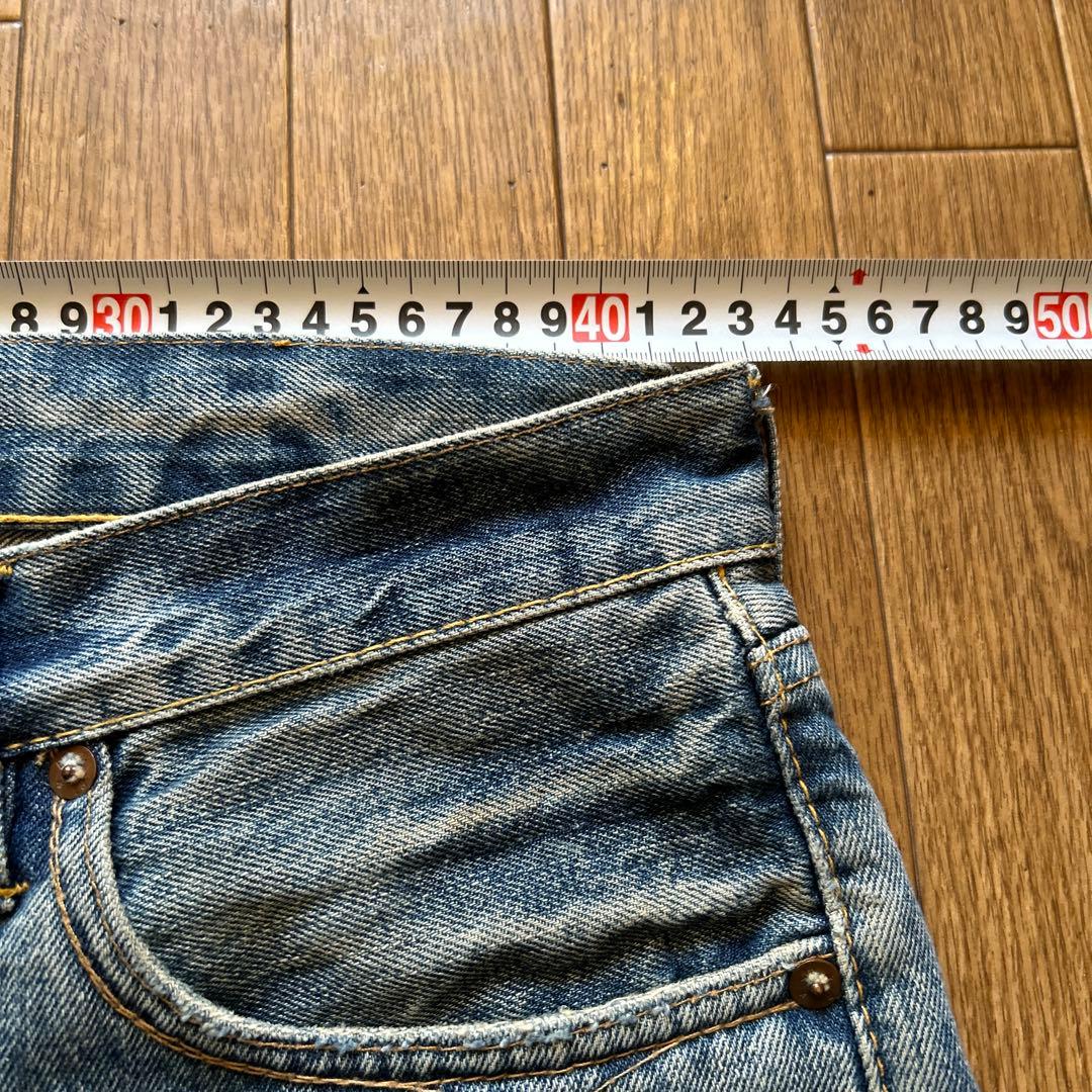 アメリカ製 RRL ダメージ加工デニム W31ダブルアールエル