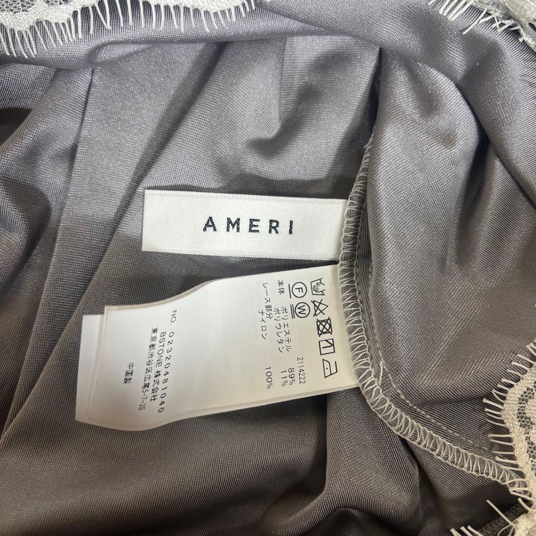 美品✨アメリ AMERI VELOUR CAMI SET LACE TOP