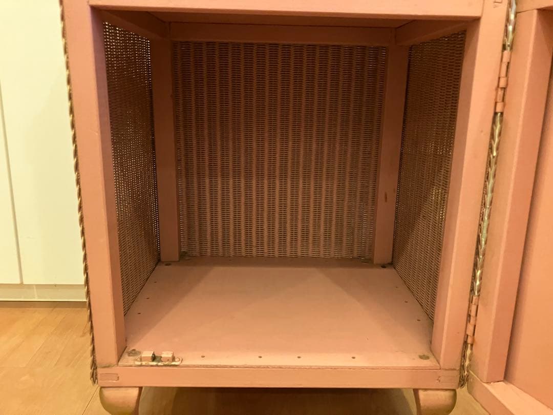 ロイドルーム LLOYD LOOM　ベッドサイドキャビネット　英国アンティーク