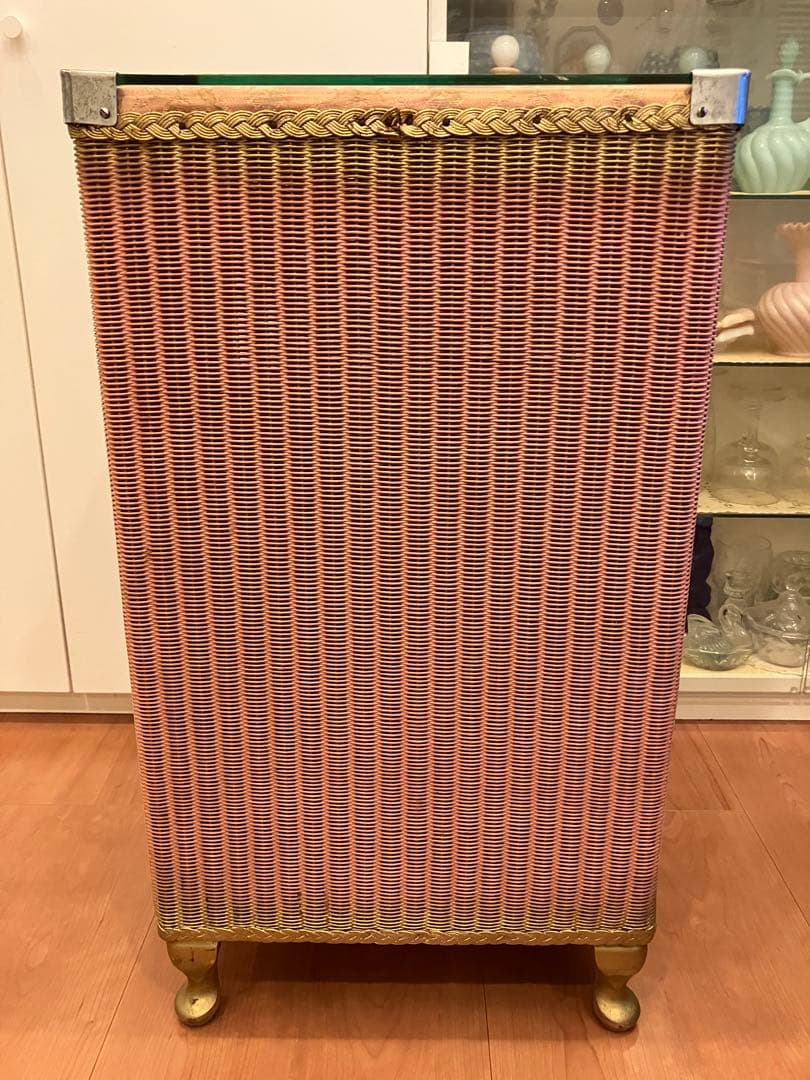 ロイドルーム LLOYD LOOM　ベッドサイドキャビネット　英国アンティーク