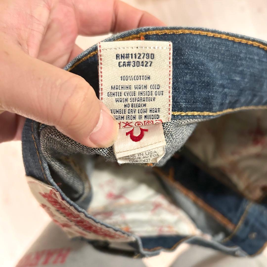 True Religion トゥルーレリジョンJOEY ブーツカットデニム　33