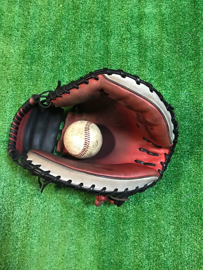 ハタケヤマ　軟式キャッチャーミット　即戦力！