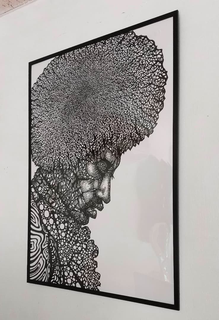 新品A1サイズ☆/ジミ・ヘンドリックス アートポスター送料無料